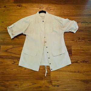 Light utility jacket top